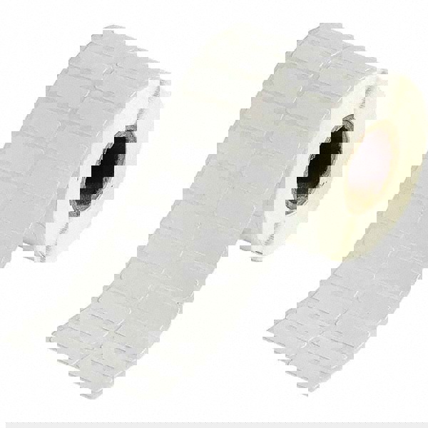 Label Maker Label: White, Nylon, 1,500 per Roll